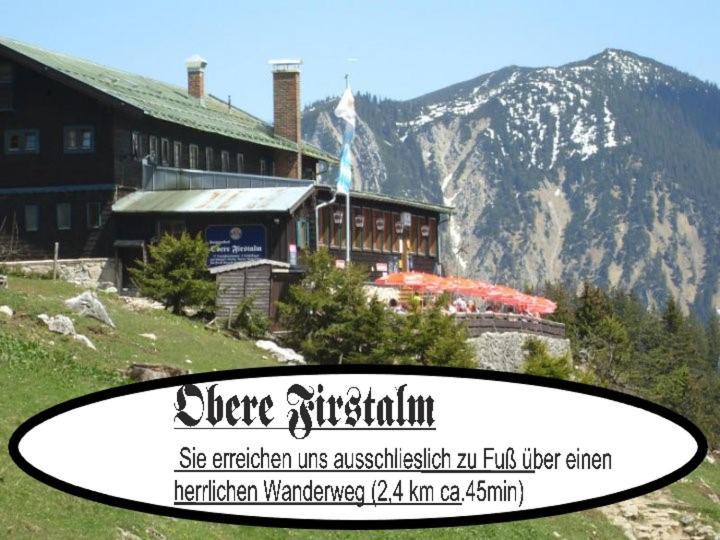 Berggasthof Obere Firstalm Schliersee Esterno foto
